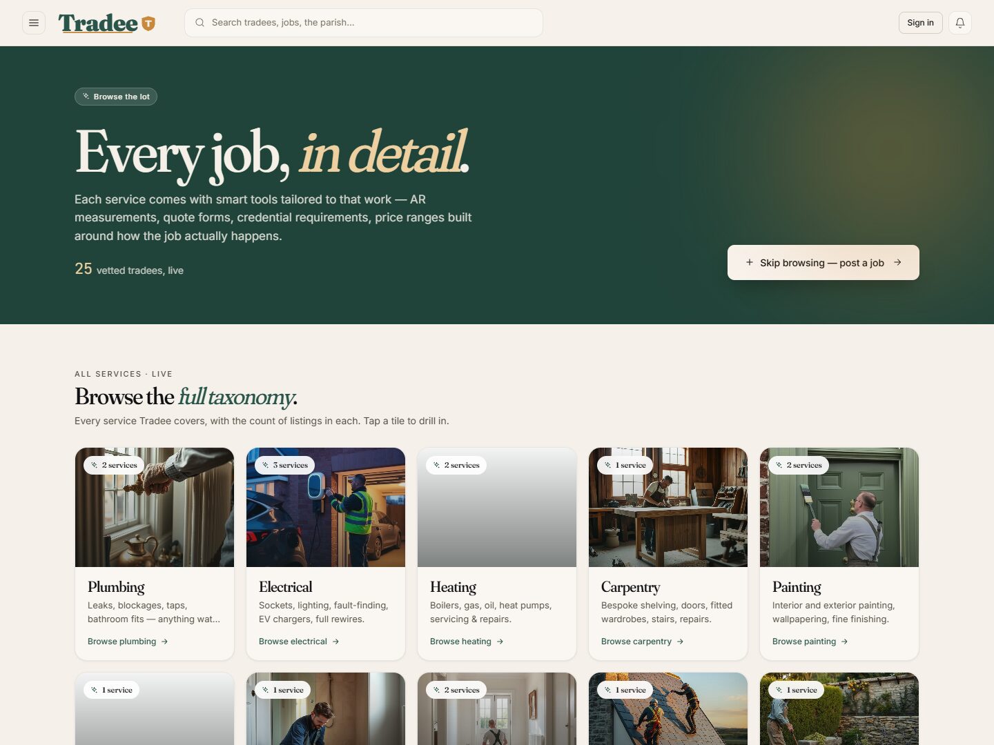 Tradee — The marketplace 2